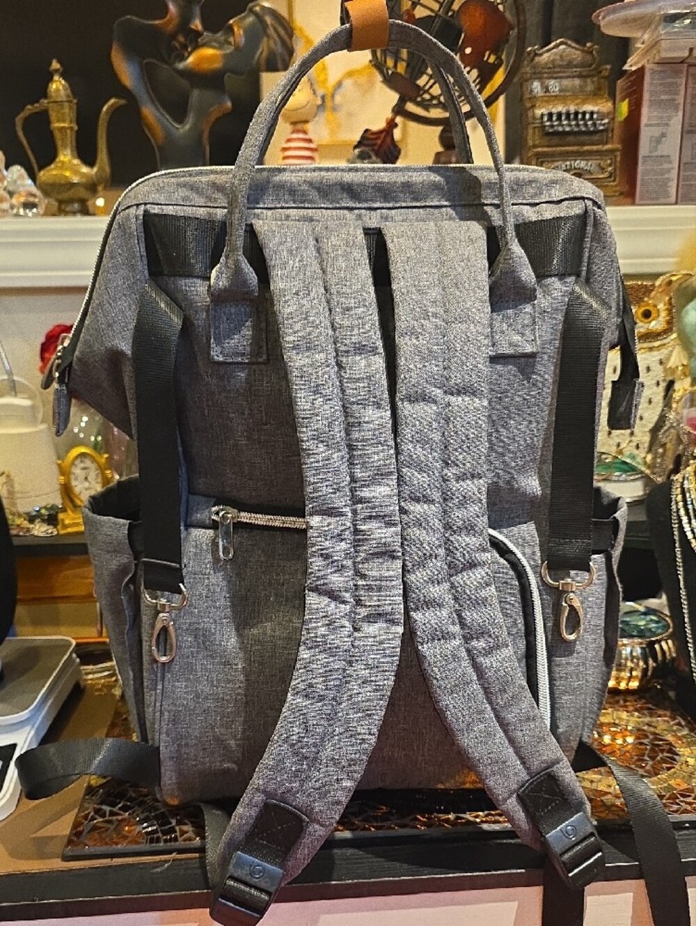 LEKEBABY Backpack with Arrow-Pattern Flap - Picture 3 of 13